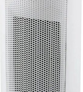 Argo® Homer Keramische Ventilatorkachel 2000W - Elektrische Verwarming - Instelbare Temperatuur - Energiezuinige Kachel - Rond - Wit