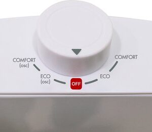 Argoclima Alan Elektrisch Verwarmingstoestel – Kwarts-Koolstofvezel 90° – Binnen Vloer – Wit