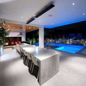 Yandiya Infrarood Heater – Heater voor Buiten en Binnen – 2400W - Energiezuinig - Stijlvol Design