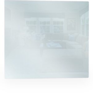 Yandiya Glazen Infrarood Verwarmingspaneel – 450W – Wit (50x60 cm) – 1 stuk – Energiezuinig