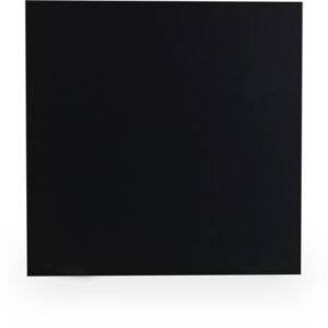 Yandiya Frameloos Infrarood Verwarmingspaneel – Zwart 60x60 cm – 350 W – Energiezuinig