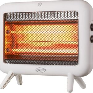 Argoclima ARGO SEVENTY ICE, Kwarts-elektrisch verwarmingstoestel, Quartz glas, Binnen, Vloer, Wit, Draaiknop