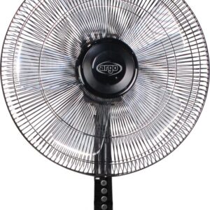 Argoclima Tablo Evo Zwart - Ventilator - 40 cm - 3 Snelheden - Modern Design